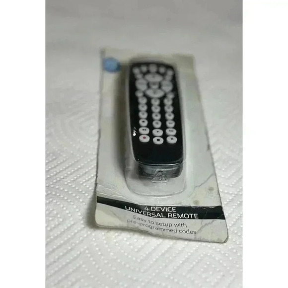 Onn 4 Device Universal Remote Control ONB13AV004 Easy Setup TV DVD Receiver NEW - Picture 4 of 9